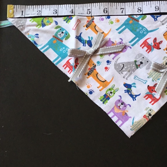 Dog print bandannas - Picture 5 of 7